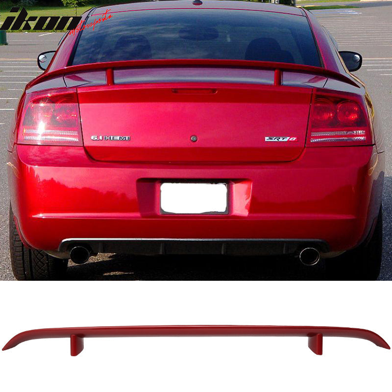 2008-2023 Dodge Challenger Painted Color ABS Rear Trunk Spoiler Wing