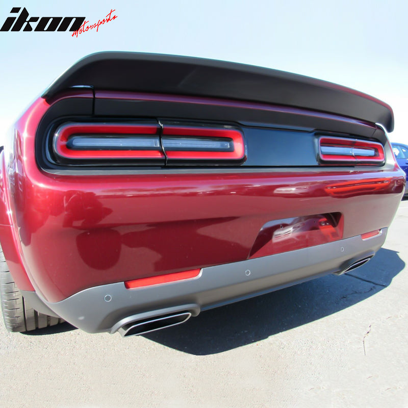 2008-2023 Dodge Challenger Painted Rear Trunk Spoiler Wing Lip ABS