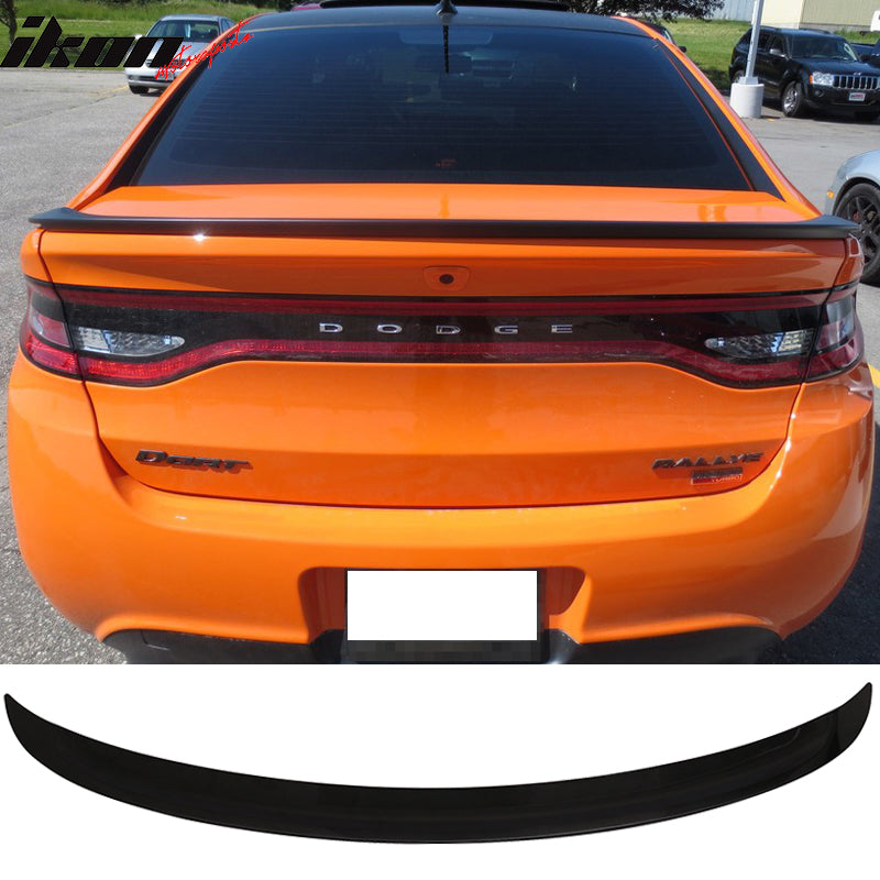 2013-2016 Dodge Dart OE Style Rear Trunk Spoiler Wing Painted ABS