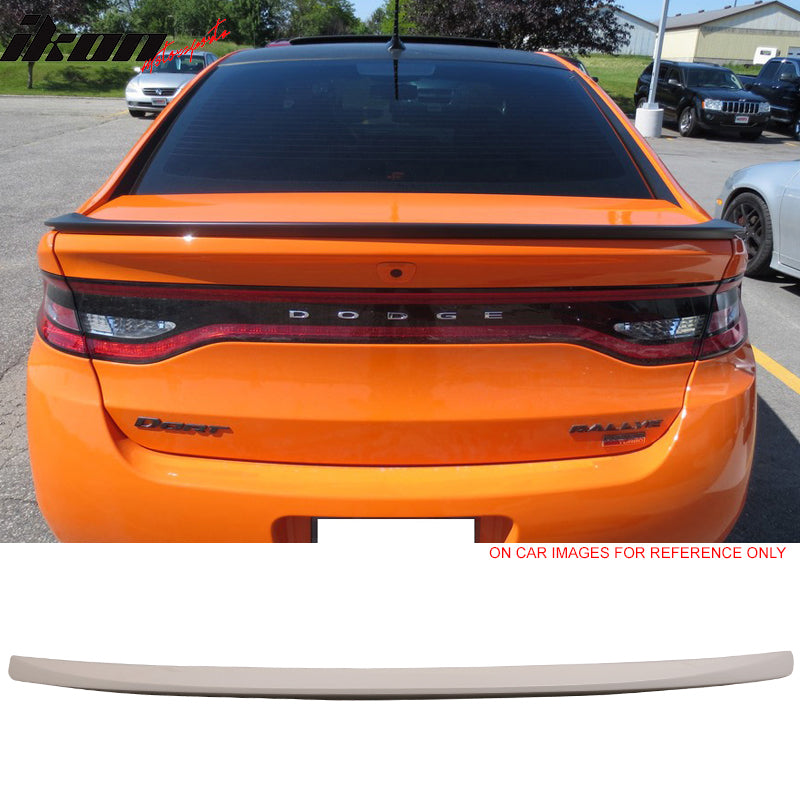 2013-2016 Dodge Dart OE Style Rear Trunk Spoiler Wing Painted ABS