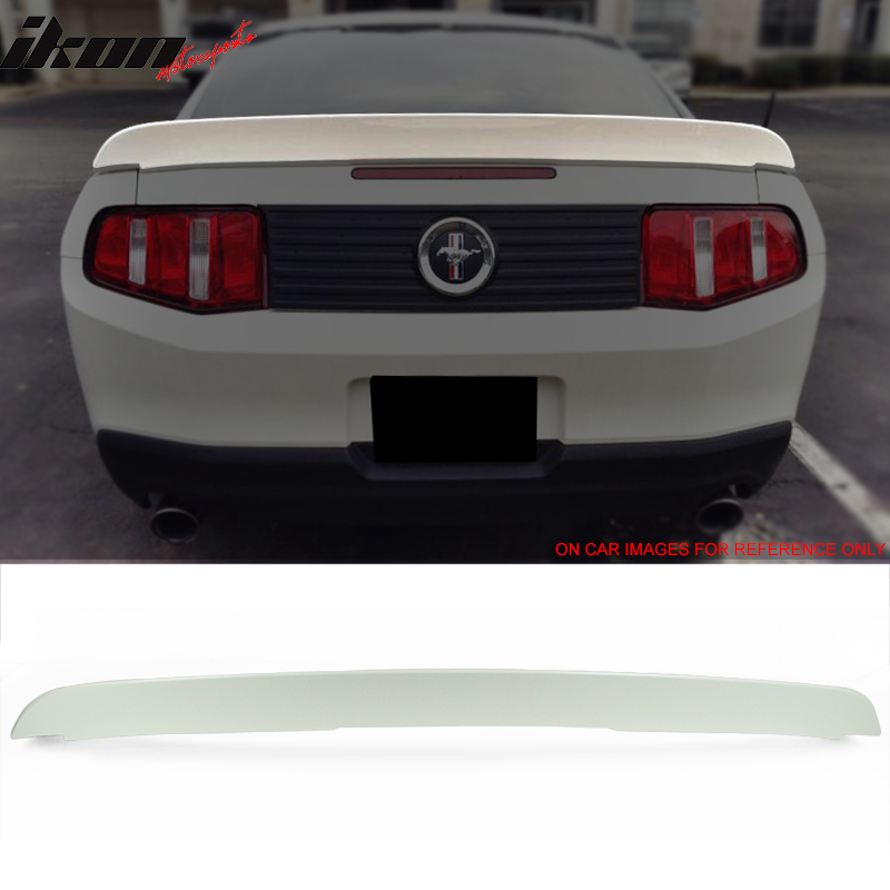 2010-2014 Ford Mustang D Style Rear Trunk Spoiler Ducktail Wing ABS