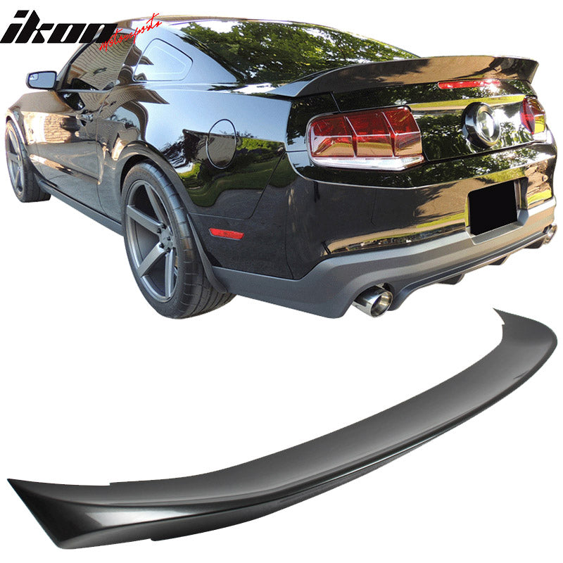 2010-2014 Ford Mustang D Style Rear Trunk Spoiler Ducktail Wing ABS