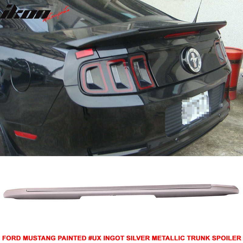 2010-2014 Ford Mustang GT V6 GT500 Style Trunk Spoiler Wing Lip ABS