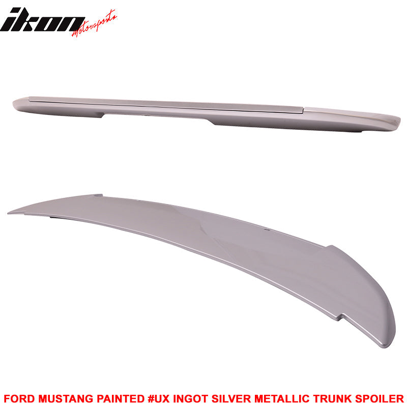2010-2014 Ford Mustang GT V6 GT500 Style Trunk Spoiler Wing Lip ABS