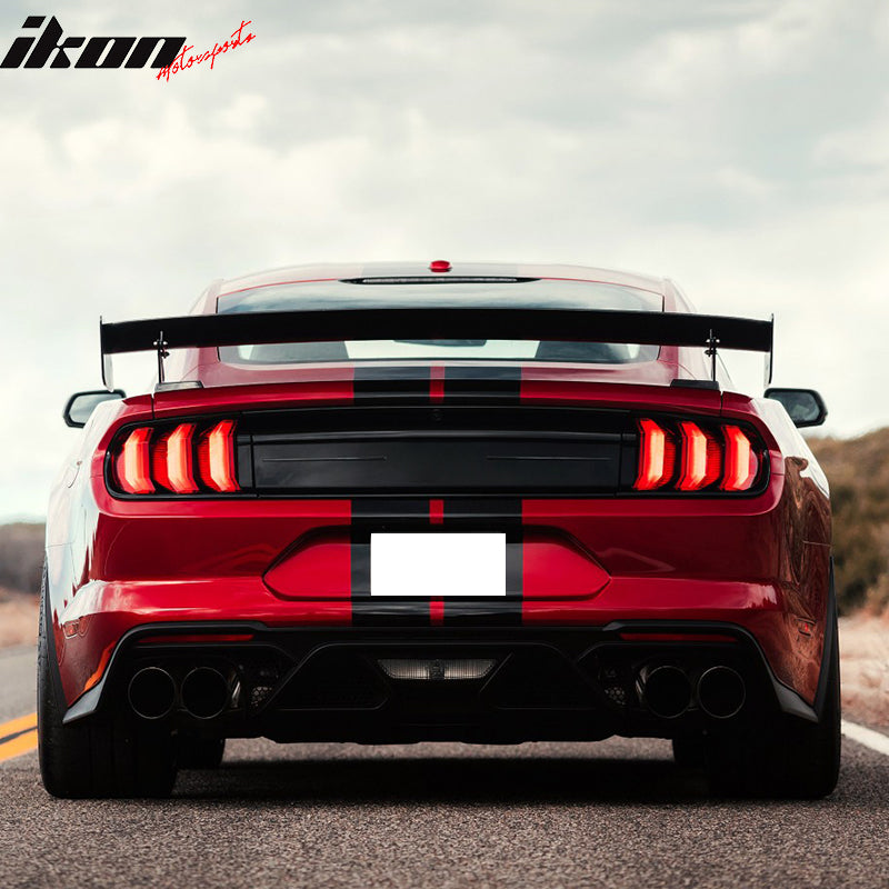 2015-2022 Ford Mustang GT500 CFTP Style Rear Trunk Spoiler Wing