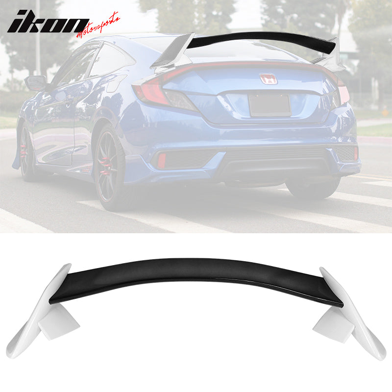 2016-2020 Honda Civic 10th Gen X Coupe 2Door Trunk Spoiler Wing ABS