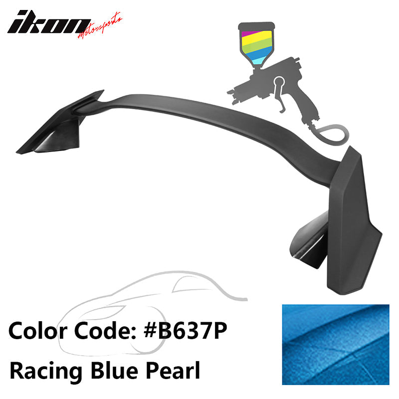 2016-2021 Honda Civic Sedan Painted Type R Trunk Spoiler ABS