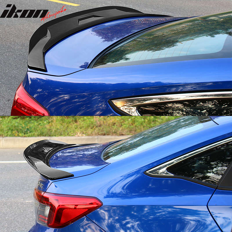 2022-2023 Honda Civic Sedan JDM Style Rear Trunk Spoiler Wing ABS