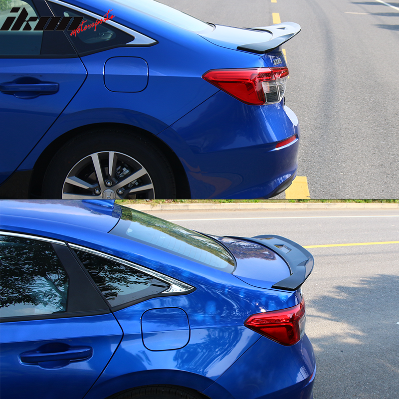 2022-2023 Honda Civic Sedan JDM Style Rear Trunk Spoiler Wing ABS