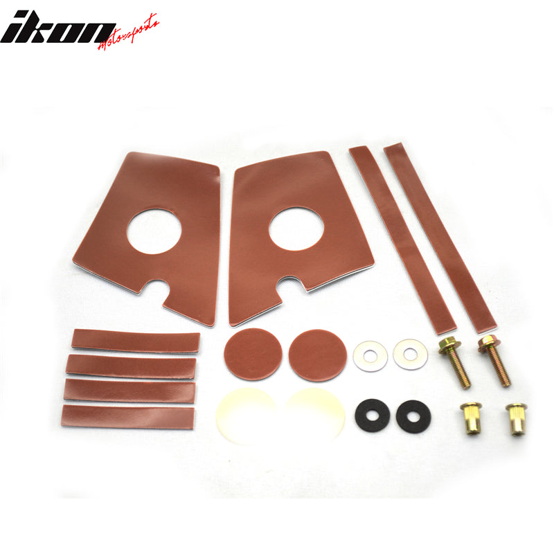 2014-2017 Honda Fit Jazz GK Hatchback Mugen Rear Spoiler Wing ABS