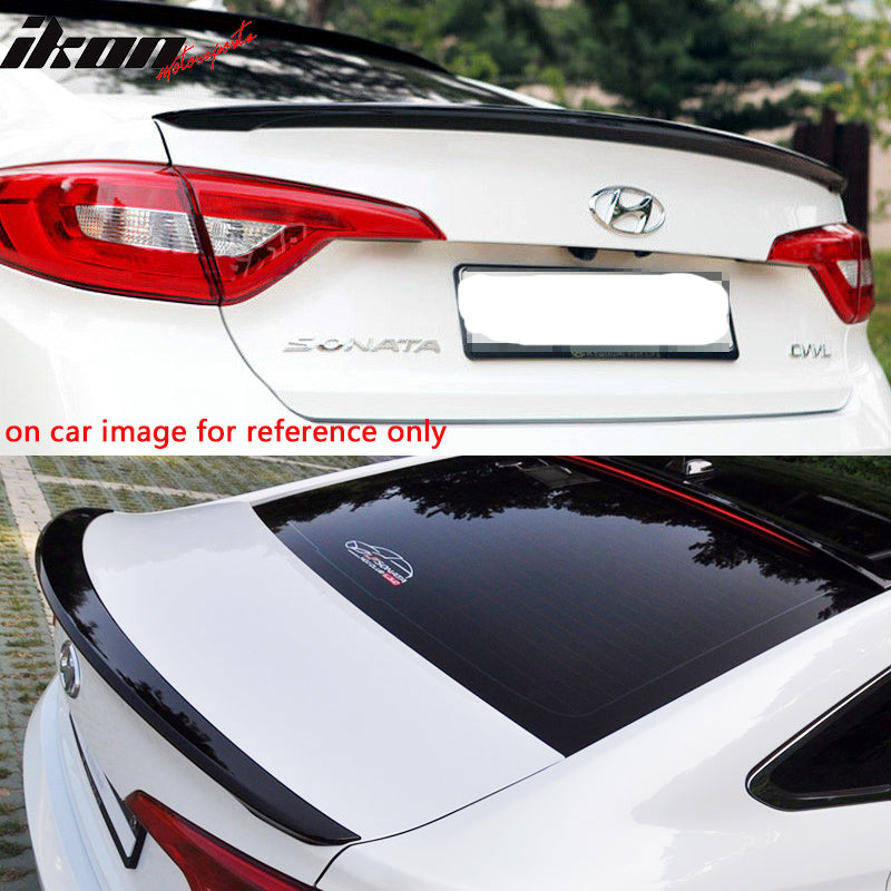 2015-2017 Hyundai Sonata OE Style Trunk Spoiler Wing Painted ABS