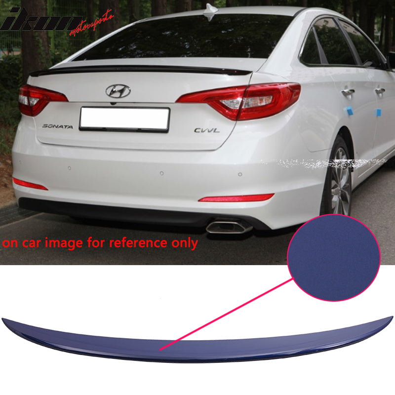 2015-2017 Hyundai Sonata OE Style Trunk Spoiler Wing Painted ABS