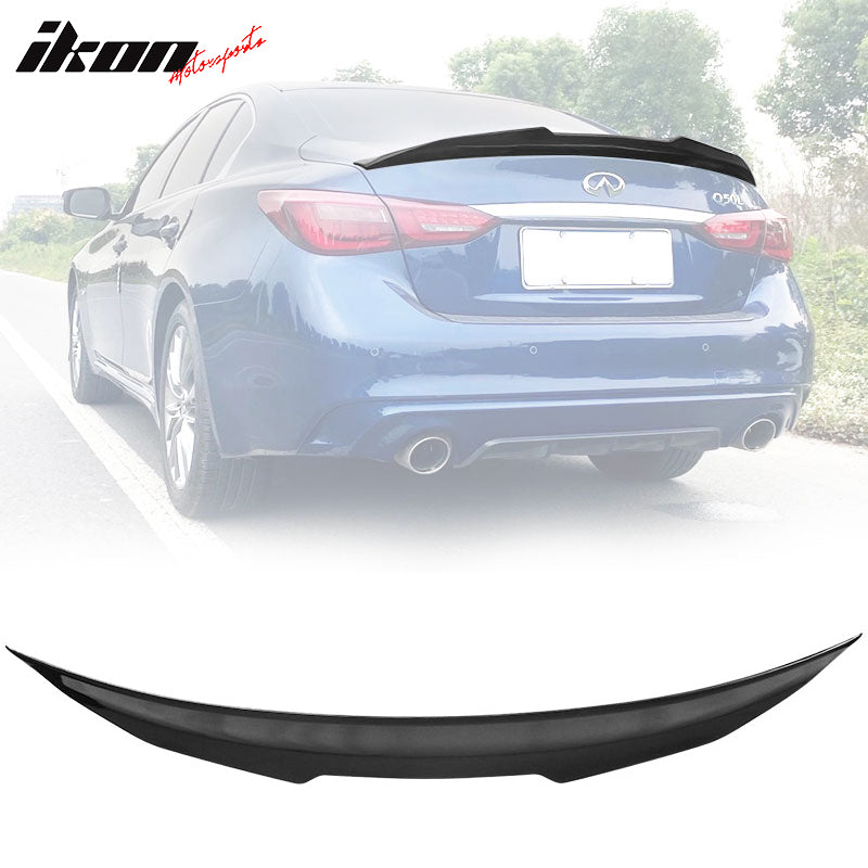 2014-2024 Infiniti Q50 Lip Duckbill Spoiler Wing ABS