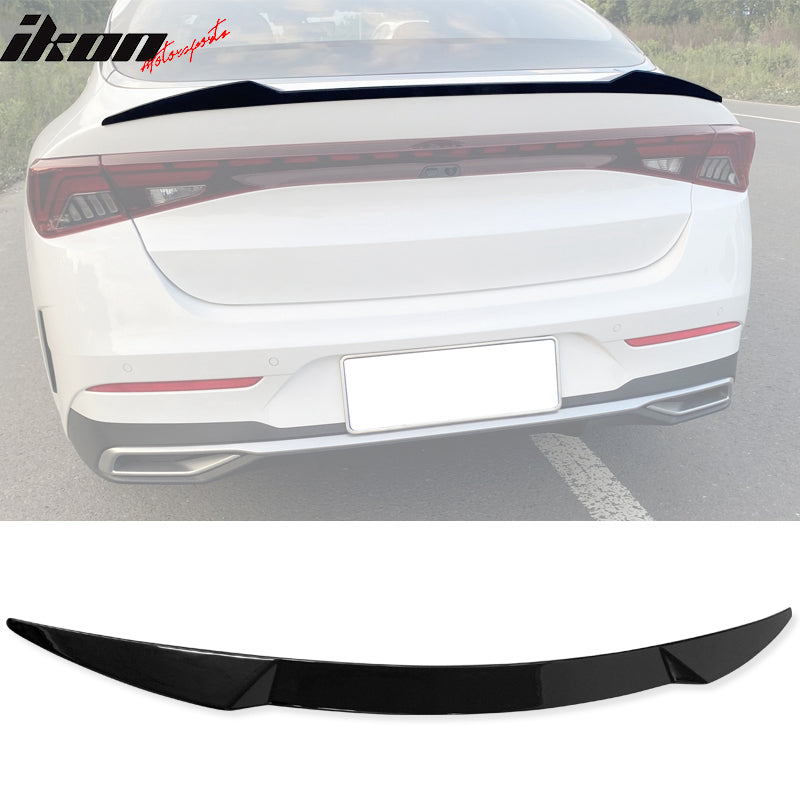2021-2023 Kia K5 V Style Rear Trunk Spoiler Wing Lip ABS