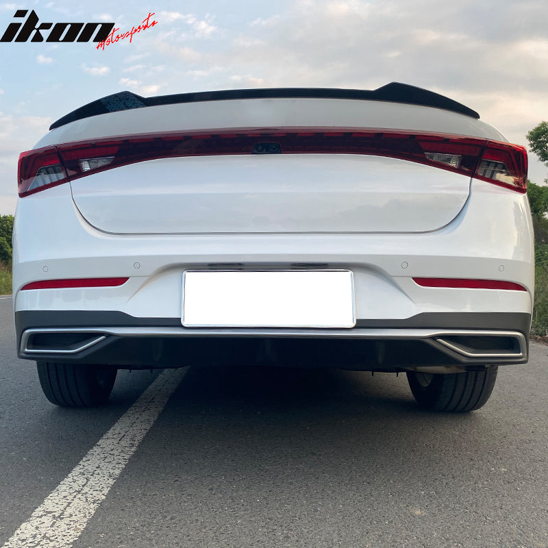 2021-2023 Kia K5 V Style Rear Trunk Spoiler Wing Lip ABS