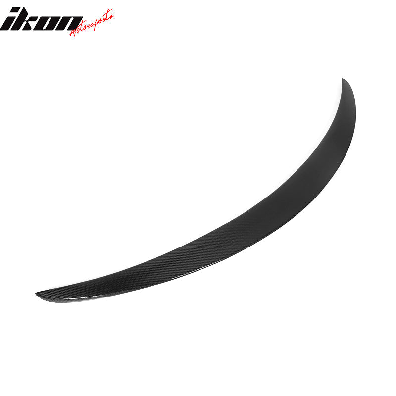 2015-2021 Benz W205 C Class Sedan AMG Style Trunk Spoiler Carbon Fiber