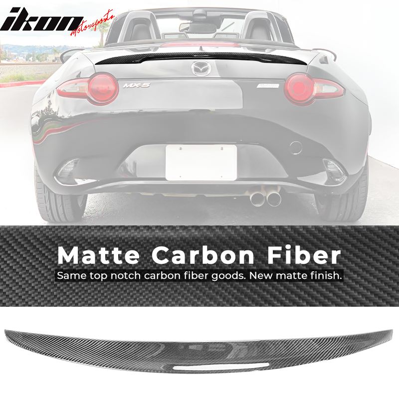 2016-2025 Mazda MX-5 Miata 4TH ND P Style Rear Spoiler Wing MCF