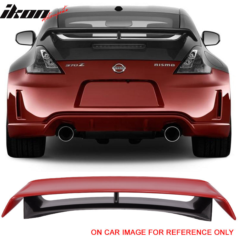 2009-2021 Nissan 370Z Coupe Rear Trunk Spoiler Ducktail Wing Lip ABS