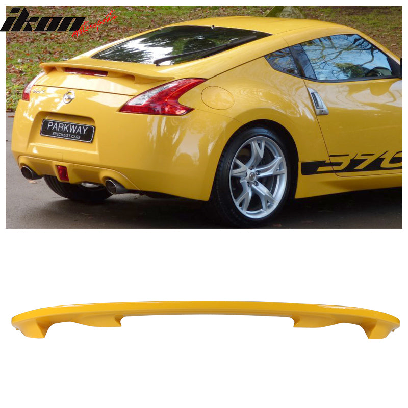 2009-2021 Nissan 370Z Z34 Coupe Painted Color ABS Trunk Spoiler