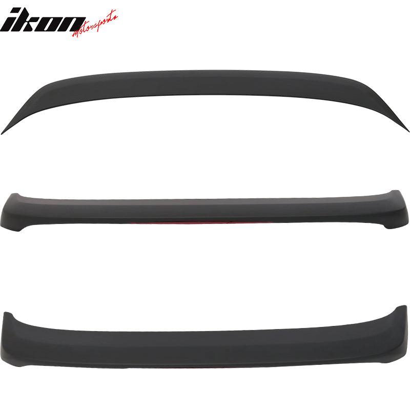 2007-2012 Nissan Altima Sedan Matte Black Rear Spoiler Wing ABS