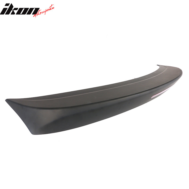 2012-2019 Nissan Versa 4 Door Matte Black Rear Spoiler Wing ABS