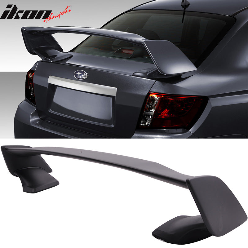 2008-2014 Subaru WRX 08-11 Impreza STI STI Style Trunk Spoiler ABS