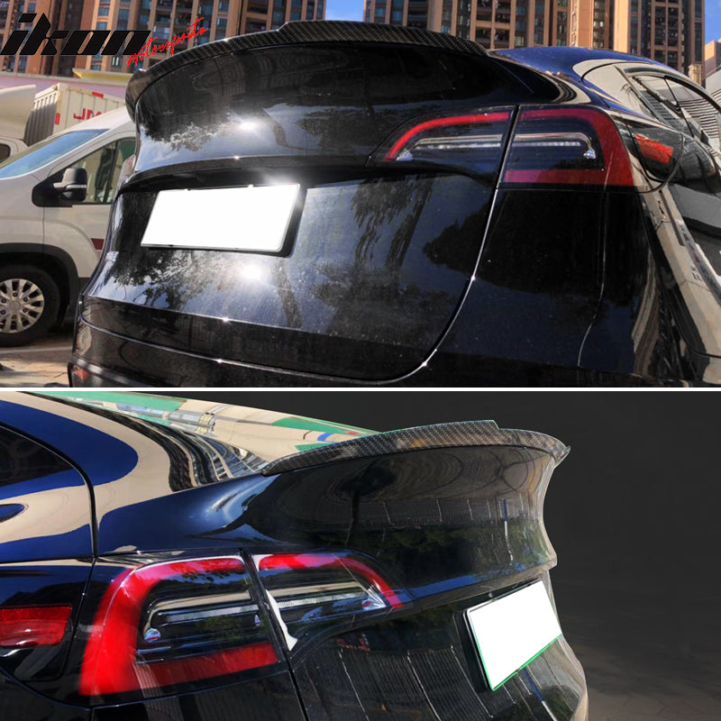 2020-2023 Tesla Model Y IKON Style Rear Trunk Spoiler Lip Wing