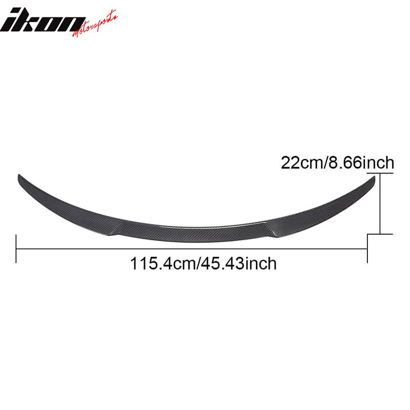 2020-2023 Tesla Model Y IKON Style Rear Trunk Spoiler Lip Wing