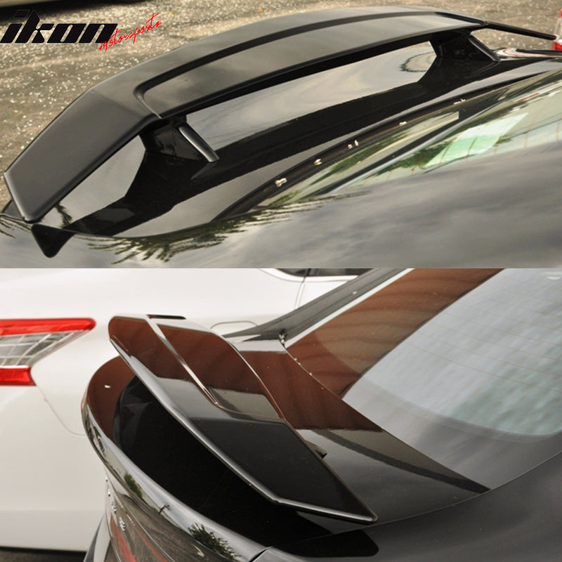 2013-2016 Dodge Dart IKON Style Matte Black Rear Spoiler Wing ABS