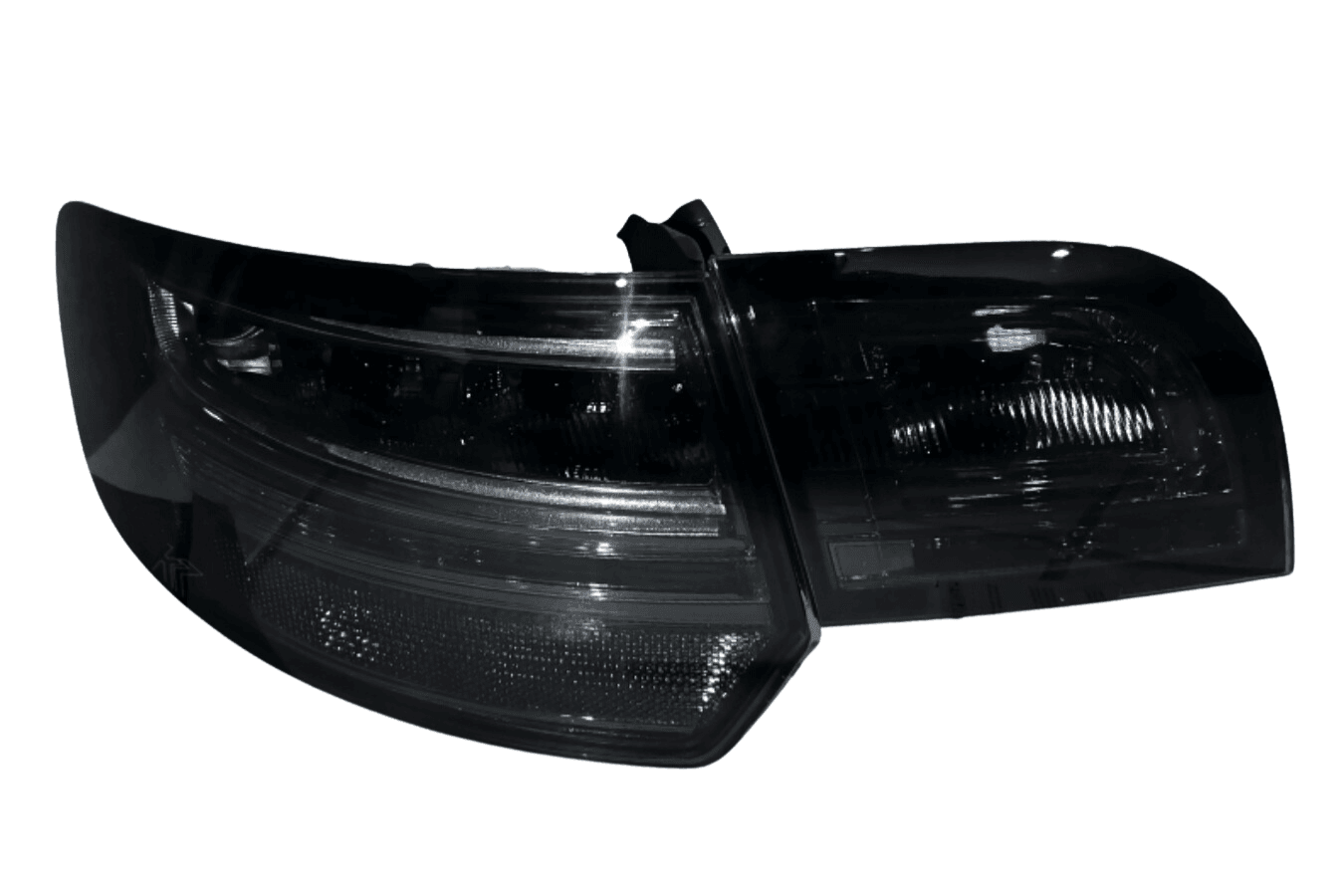 Audi A3 (8p) Hatchback Smoked/Clear LED Tail Lights (2004-2008) - K2 Industries