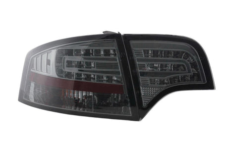 Audi A4 (B7/8E) Sedan Chrome Smoke LED Taillights Set (2004-2007) - K2 Industries