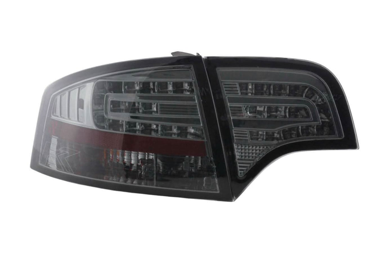 Audi A4 (B7/8E) Sedan Chrome Smoke LED Taillights Set (2004-2007) - K2 Industries