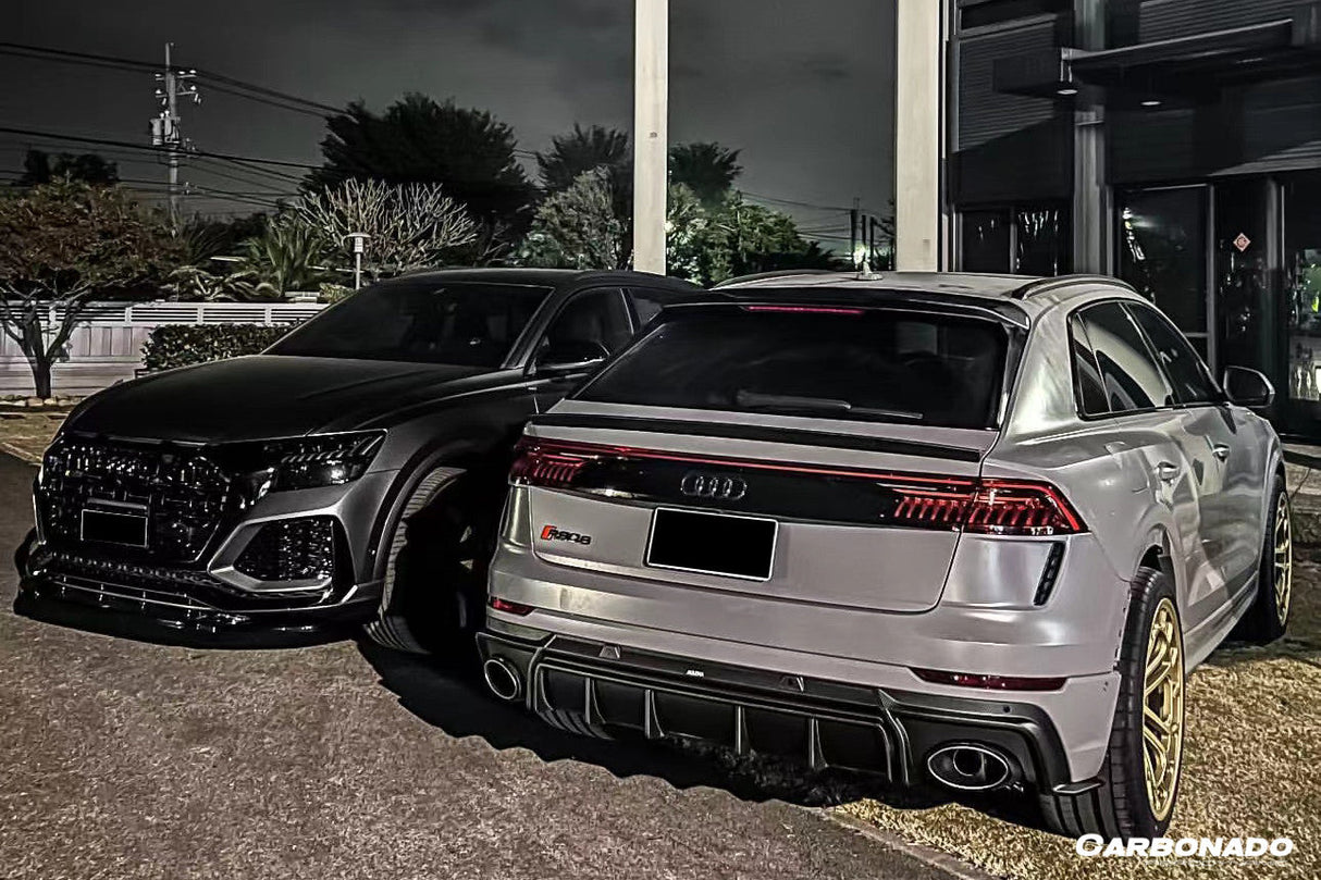 2020-2023 Audi RSQ8 AD Style Dry Carbon Fiber Rear Diffuser Lip