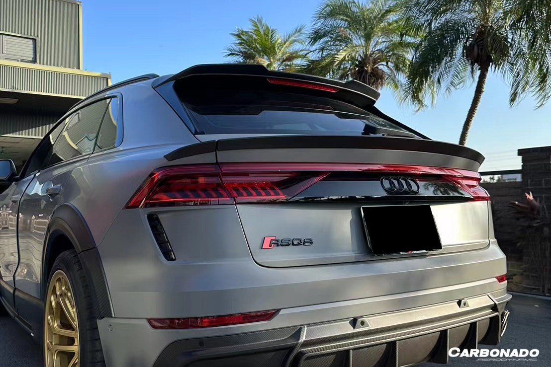2020-2023 Audi RSQ8 AD Style Dry Carbon Fiber Roof Spoiler