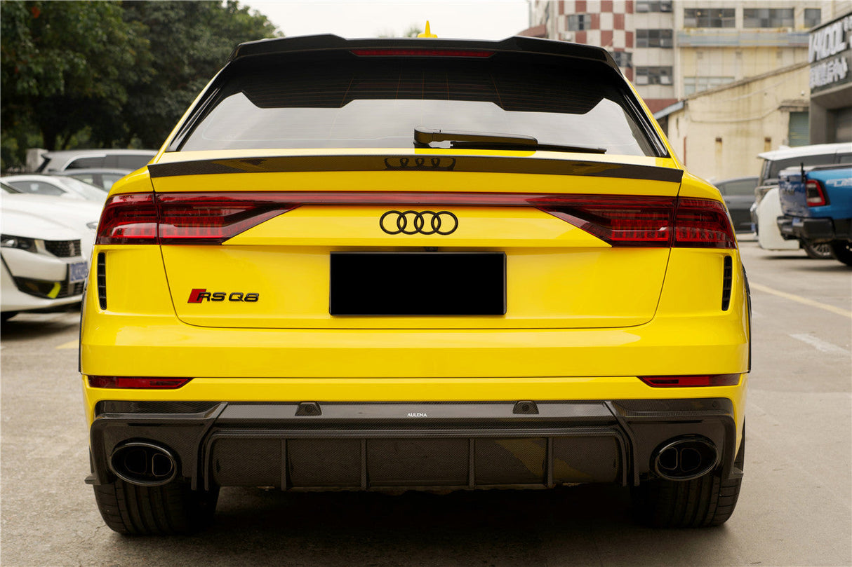 2020-2023 Audi RSQ8 AD Style Dry Carbon Fiber Rear Diffuser Lip