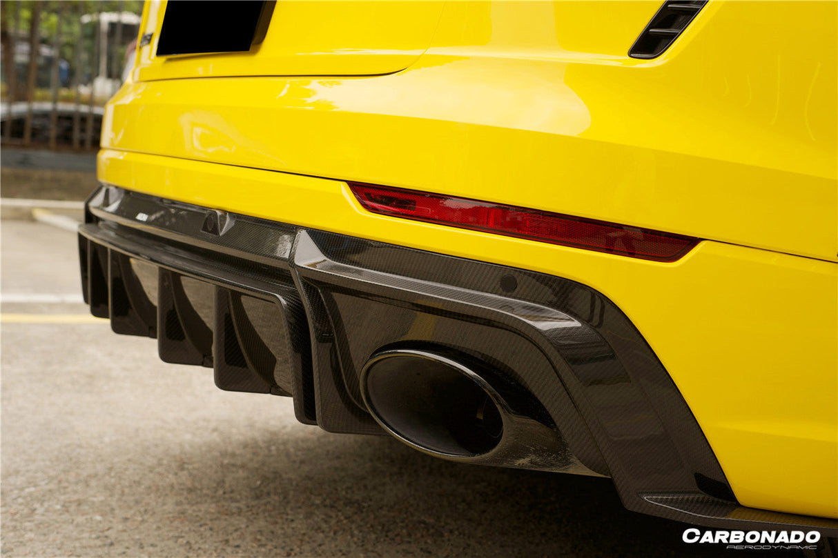 2020-2023 Audi RSQ8 AD Style Dry Carbon Fiber Rear Diffuser Lip