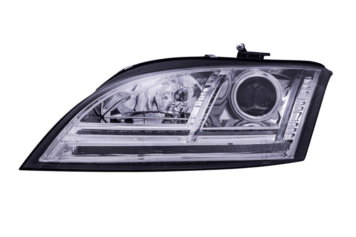 Audi TT 8J Chrome Daylight LED Parking Light Headlights (2006-2011) - K2 Industries