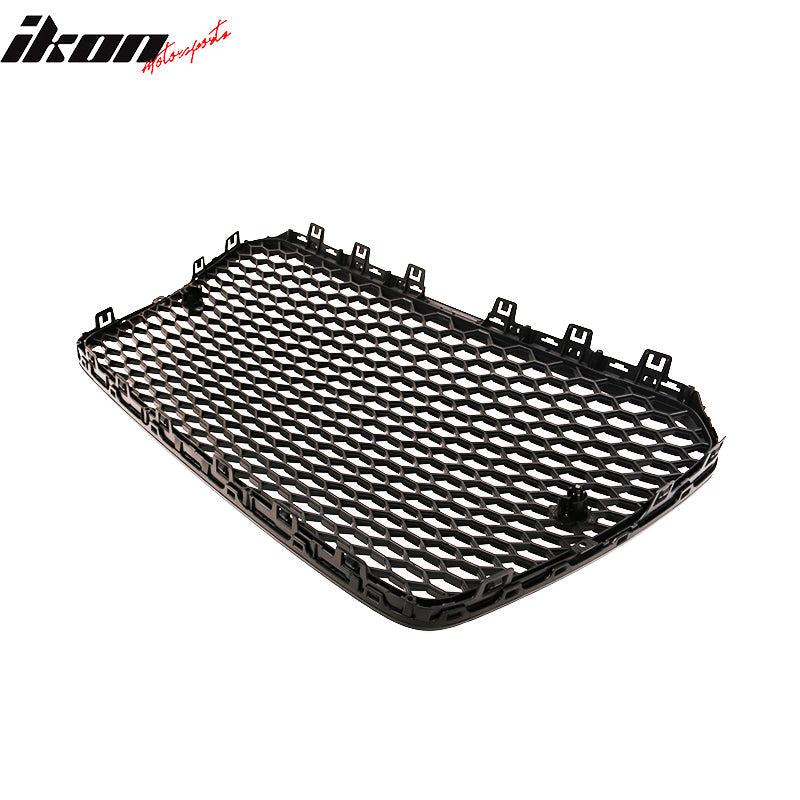 2013-2016 Audi A4 RS4 Black Front Sport Mesh Honeycomb Hood Grille