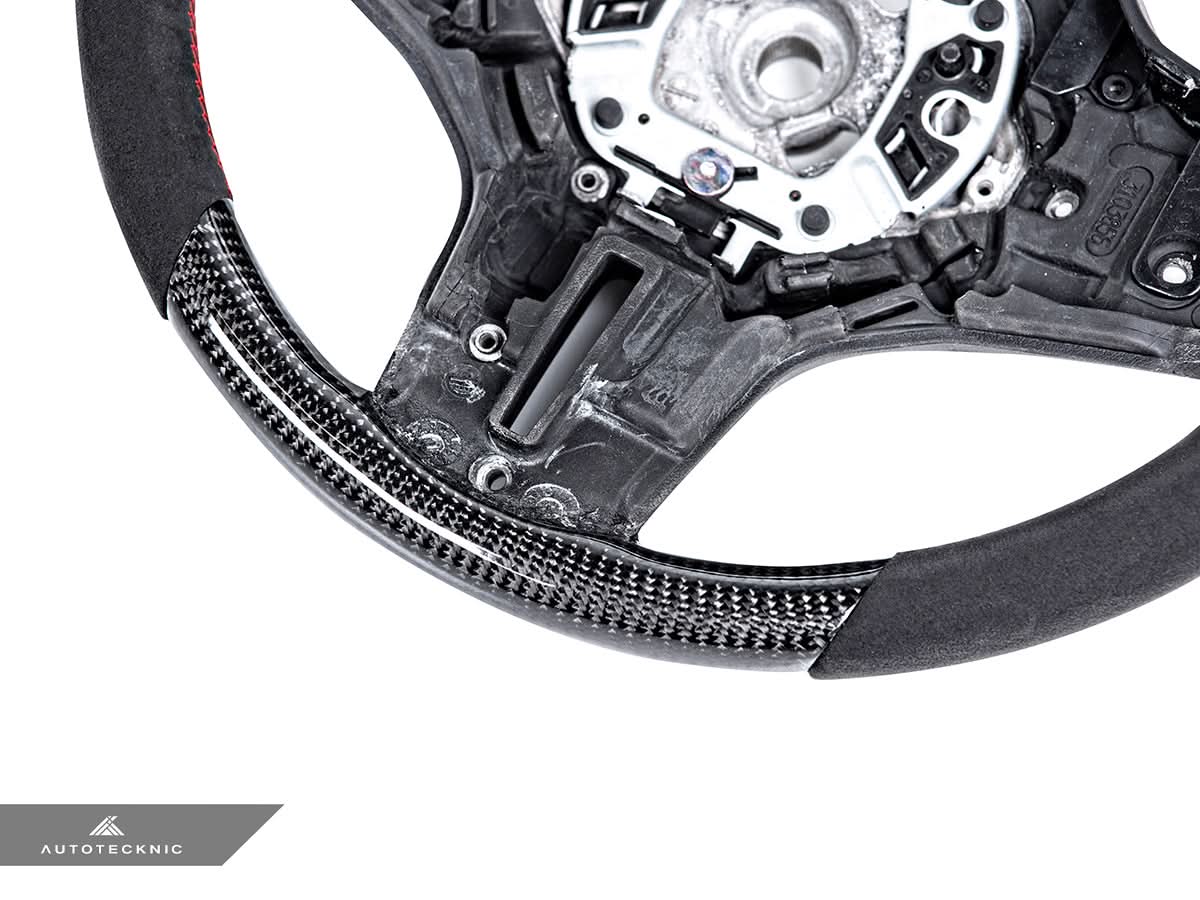 AutoTecknic Replacement Carbon Steering Wheel - F95 X5M | F96 X6M