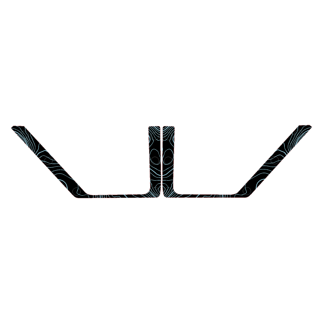 Topo Rear Door Net Trim Overlay Kit (Printed Series) - 2021+ Bronco