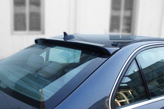 2008-2014 Mercedes Benz W204 C Class C63 AMG Sedan BS Style Carbon Fiber Roof Spoiler