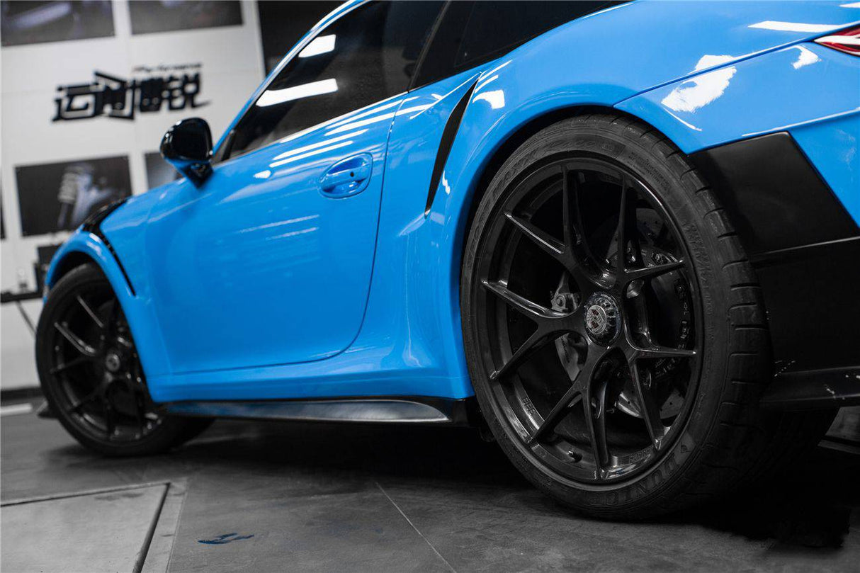 2013-2019 Porsche 911 991 Turbo S GT2RS Style Side Skirts