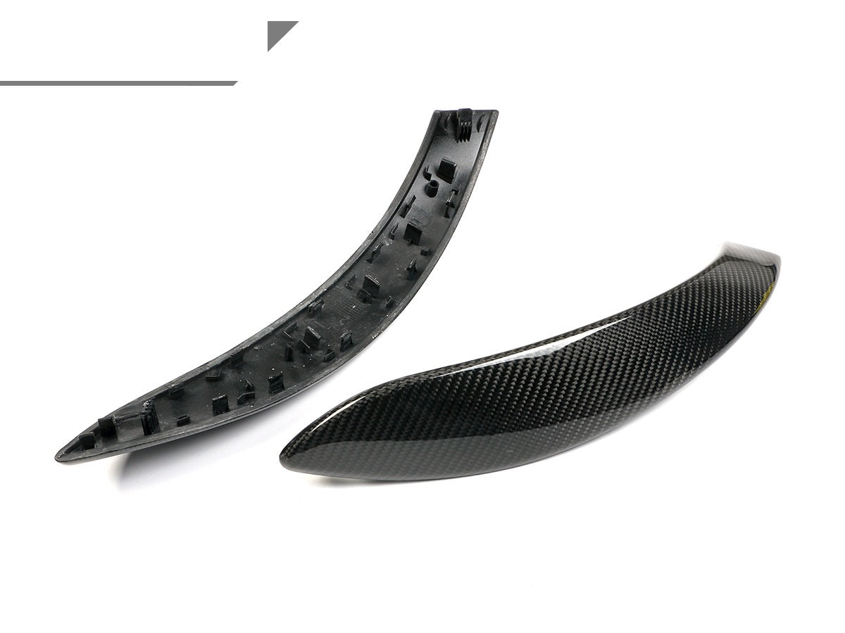 AutoTecknic Carbon Door Grip Handle Trim Set - BMW F8X M3/ M4