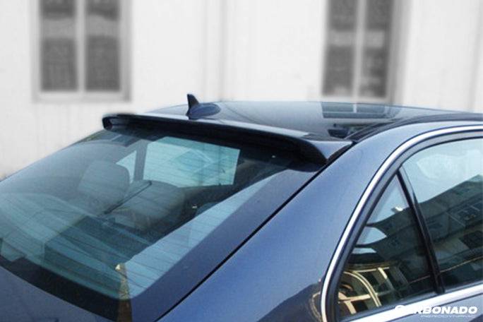 2008-2014 Mercedes Benz W204 C Class C63 AMG Sedan BS Style Carbon Fiber Roof Spoiler