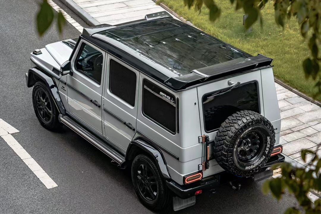 2019-2025 Mercedes Benz G-Class W464 | W465 G-Wagon BR Style Rear Roof Spoiler | Fit G500,G550,G63 AMG