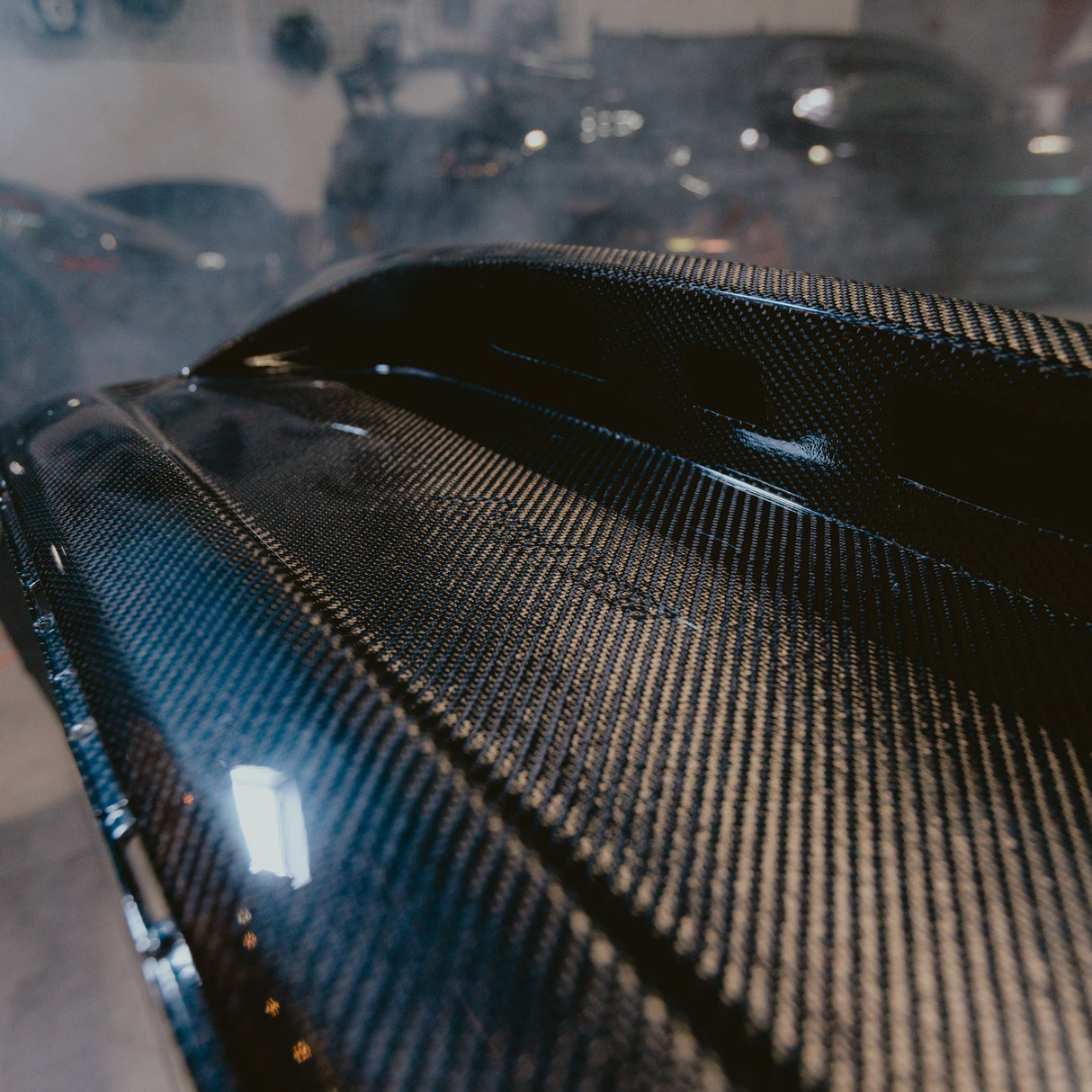 2015-2023 Ford Mustang GT500 Style Double Sided Full Carbon Fiber Track Package Rear Bumper Conversion