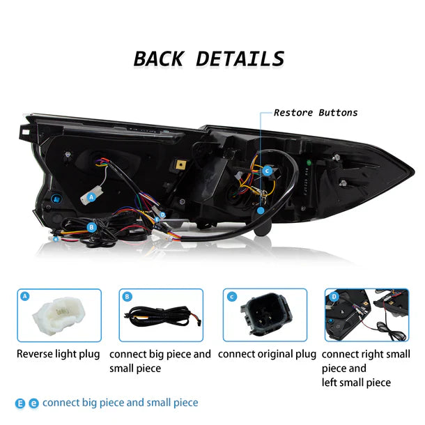 NTXGlow Matrix RGB LED Tail Lights (2018-2022 Honda Accord)