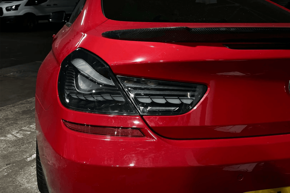 BMW 6 Series F12 F13 F06 Smoke and Red GTS OLED Style Taillights (2011-2018) - K2 Industries