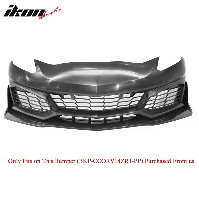 2014-2019 Chevy Corvette C7 ZR1 Style Painted Front Bumper Lip PP