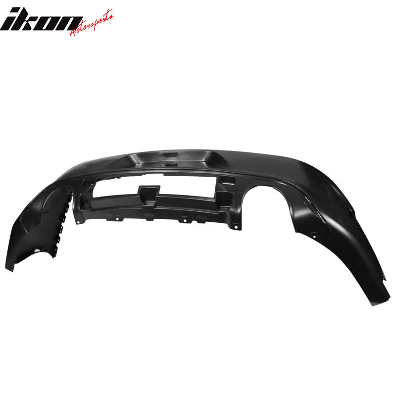 2015-2023 Dodge Charger Black Rear Diffuser Lip Clear Brake Light PP